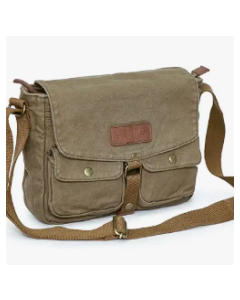 Canvas mailman bag