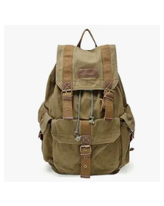 Specially high-density thick canvas backpack